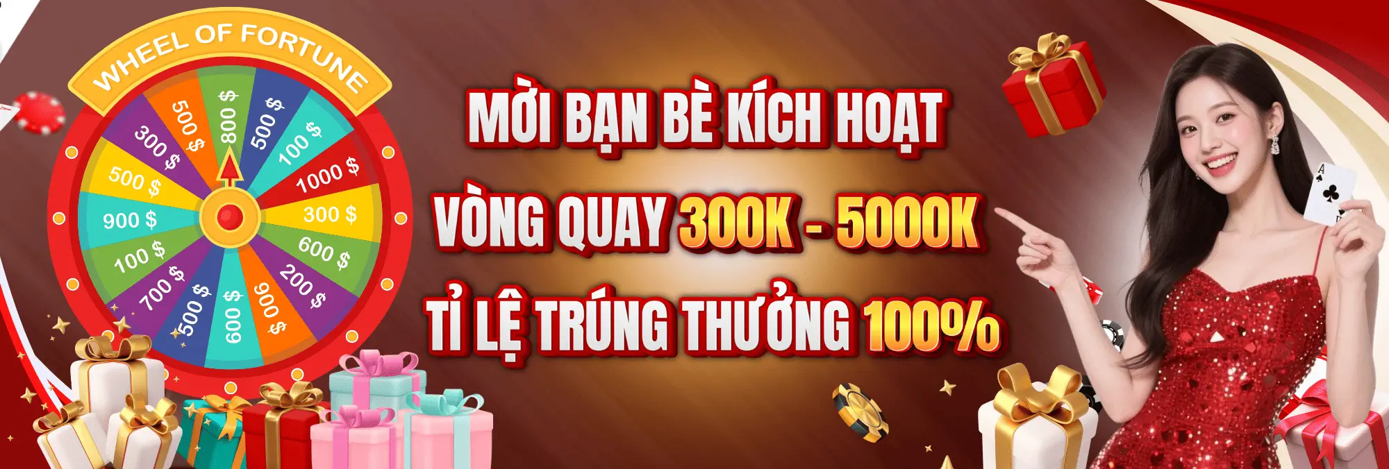 Ae66667 mời bạn bè kích hoạt vòng quay 300-500k trúng thưởng 100%